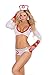 Algopix Similar Product 13 - Womens Sexy Heart Breaker Nurse Cami