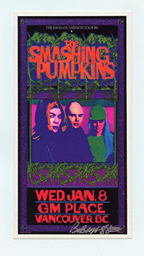 Algopix Similar Product 16 - Smashing Pumpkins Handbill 1996 Jan 8