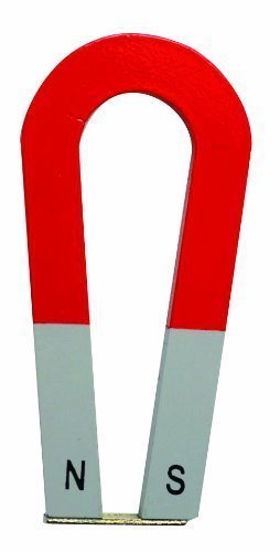 Algopix Similar Product 13 - AOMAG Large 4 Red Silver Horseshoe