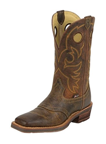 Algopix Similar Product 9 - Justin Mens Waxy Dark Driver Moc Shoes