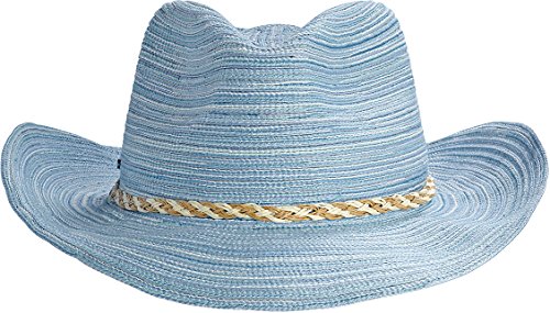 Algopix Similar Product 9 - Coolibar Girls Sun Hat Blue Multi