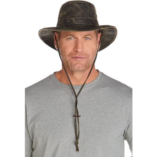 Algopix Similar Product 5 - Coolibar UPF 50 Mens Outback Camo
