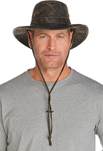 Algopix Similar Product 10 - Coolibar UPF 50 Mens Outback Camo