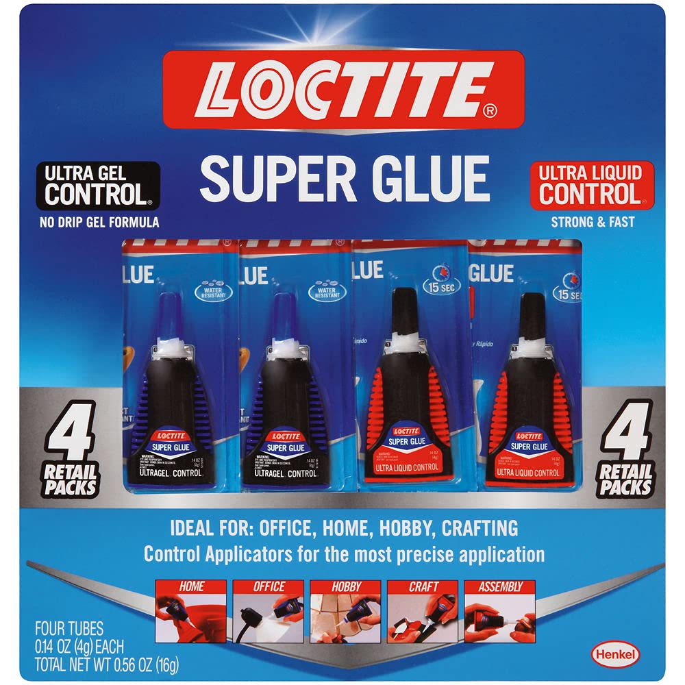 Algopix Similar Product 5 - Loctite Super Glue Ultra Value Pack 4