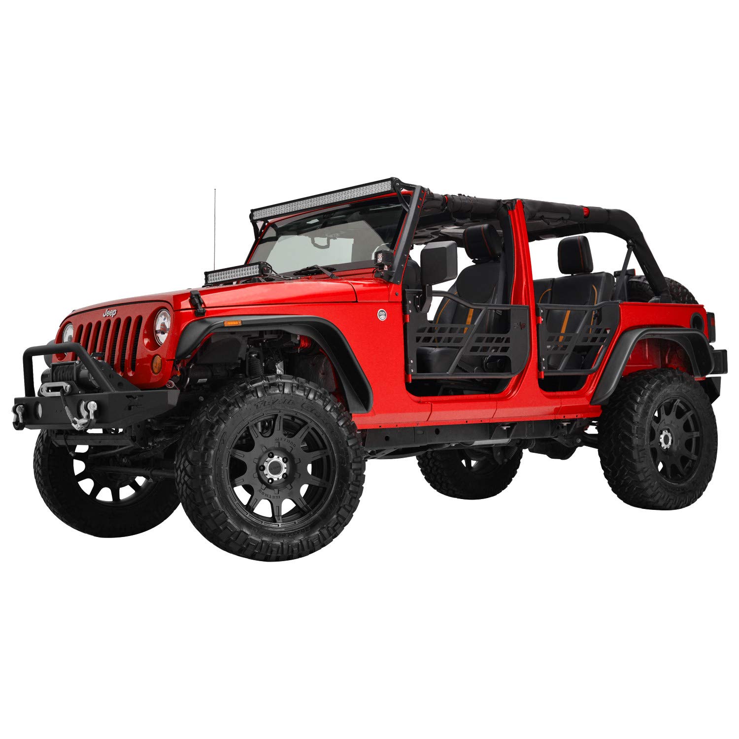 Algopix Similar Product 15 - EAG Safari Tubular Door with Side View