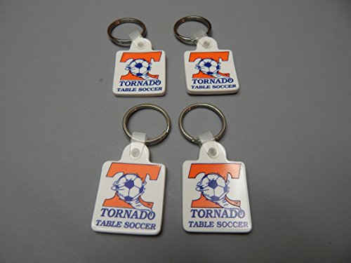 Algopix Similar Product 9 - 4 Tornado Foosball Keychains