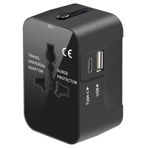 Algopix Similar Product 1 - Travel Adapter Worldwide All in One
