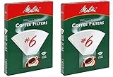 Algopix Similar Product 6 - Melitta 40CT 6 White Cone Filter  2