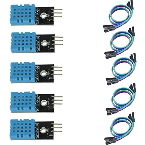 Algopix Similar Product 19 - HiLetgo 5pcs DHT11 Digital Temperature