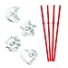 Algopix Similar Product 3 - Tovolo Straw Cookie Cutters Dishwasher