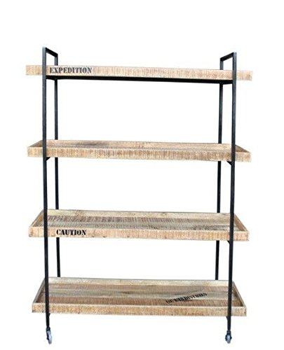 Algopix Similar Product 10 - Black Dog Salvage Style Iron Wooden