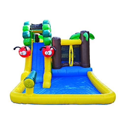 Algopix Similar Product 9 - JumpOrange Inflatable Jump House with