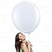 Algopix Similar Product 16 - White 36 Inch Giant Latex Balloons 3