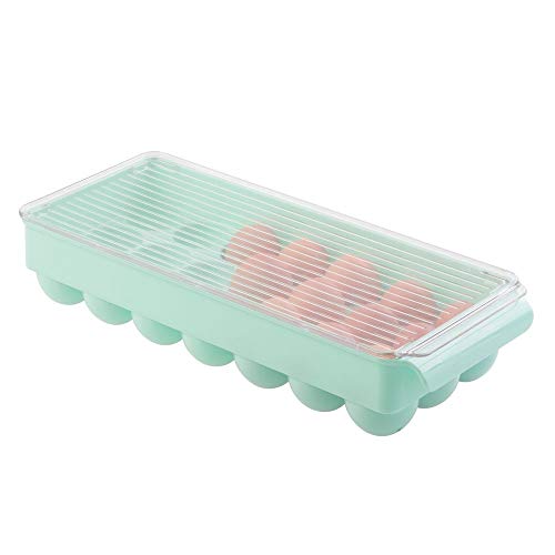 Algopix Similar Product 4 - mDesign Plastic 21Egg Holder with Lid