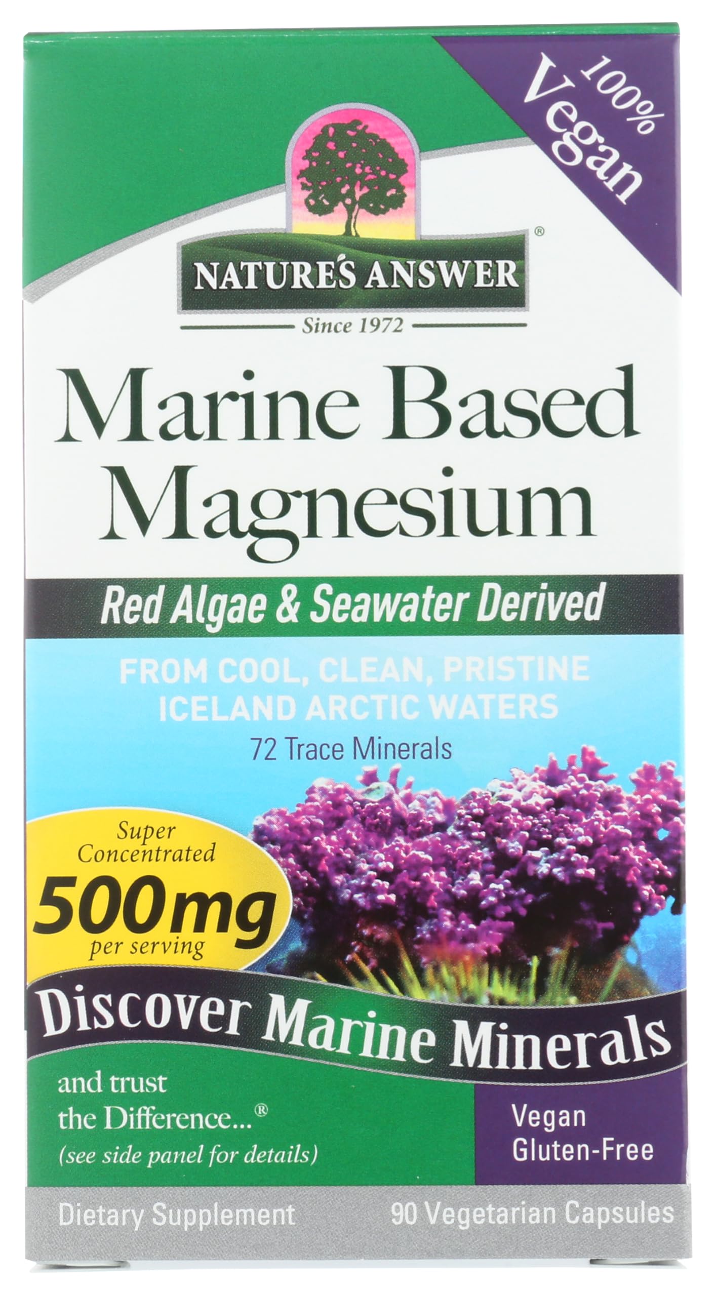 Algopix Similar Product 10 - Natures Answer Marine Based Magnesium