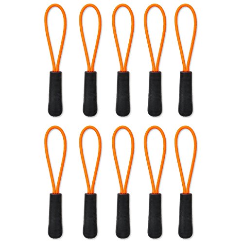 Algopix Similar Product 19 - 10 Zipper Pulls  Strong Nylon Cord