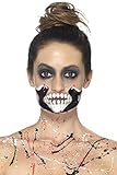 Algopix Similar Product 16 - Smiffys Skeleton Makeup Kit with 4
