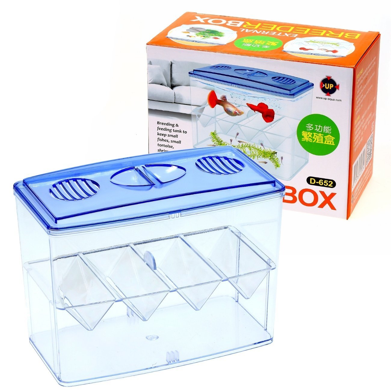 Algopix Similar Product 18 - Breeder Box External  Aquarium Bowl