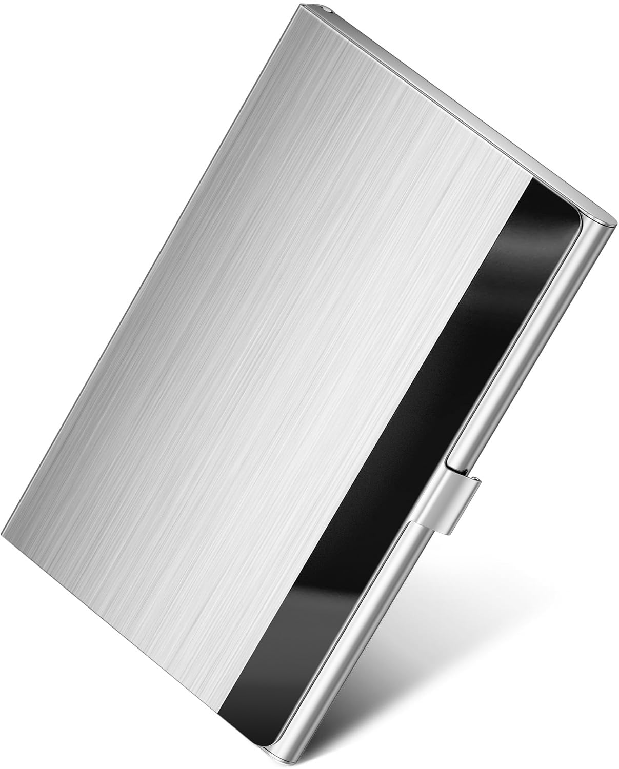 Algopix Similar Product 17 - MaxGear Metal Business Card Holder for