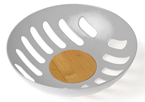 Algopix Similar Product 4 - Nature Eco Bamboo Bread or Fruit Bowl