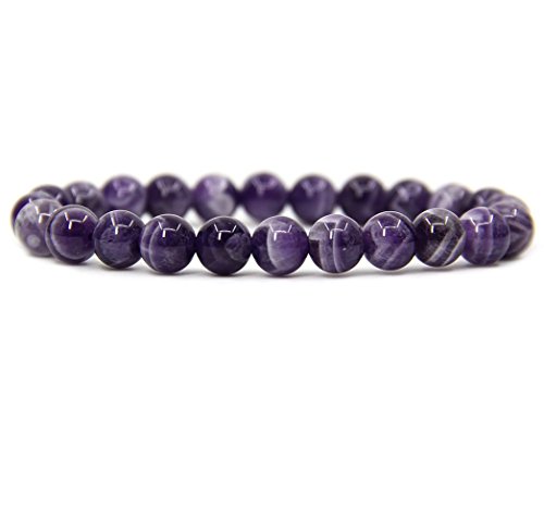 Algopix Similar Product 10 - Natural African Amethyst Gemstone 8mm