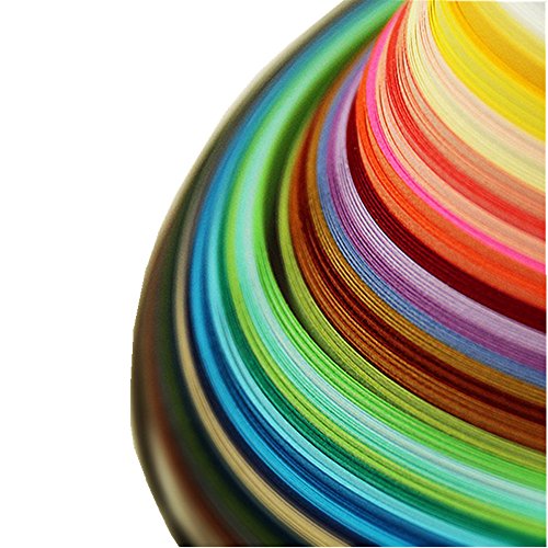 Algopix Similar Product 20 - IMISNO Paper Quilling Strips Set 1040