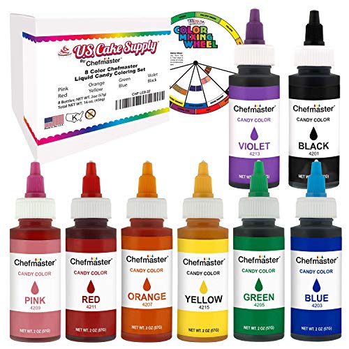 Algopix Similar Product 15 - US Cake Supply Large 2ounce Bottles
