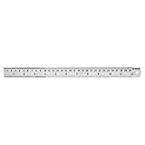 Algopix Similar Product 6 - Groz 12inch Steel Rule  Stainless