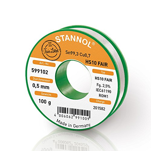 Algopix Similar Product 13 - Stannol Solder Wire HS10 Fair Alloy TC