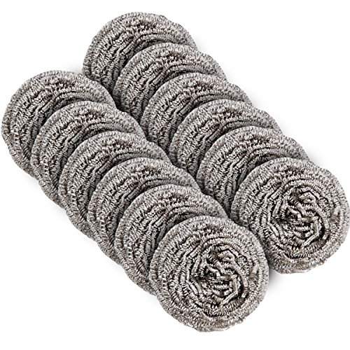Algopix Similar Product 12 - MRSIGA Stainless Steel ScourerPack of