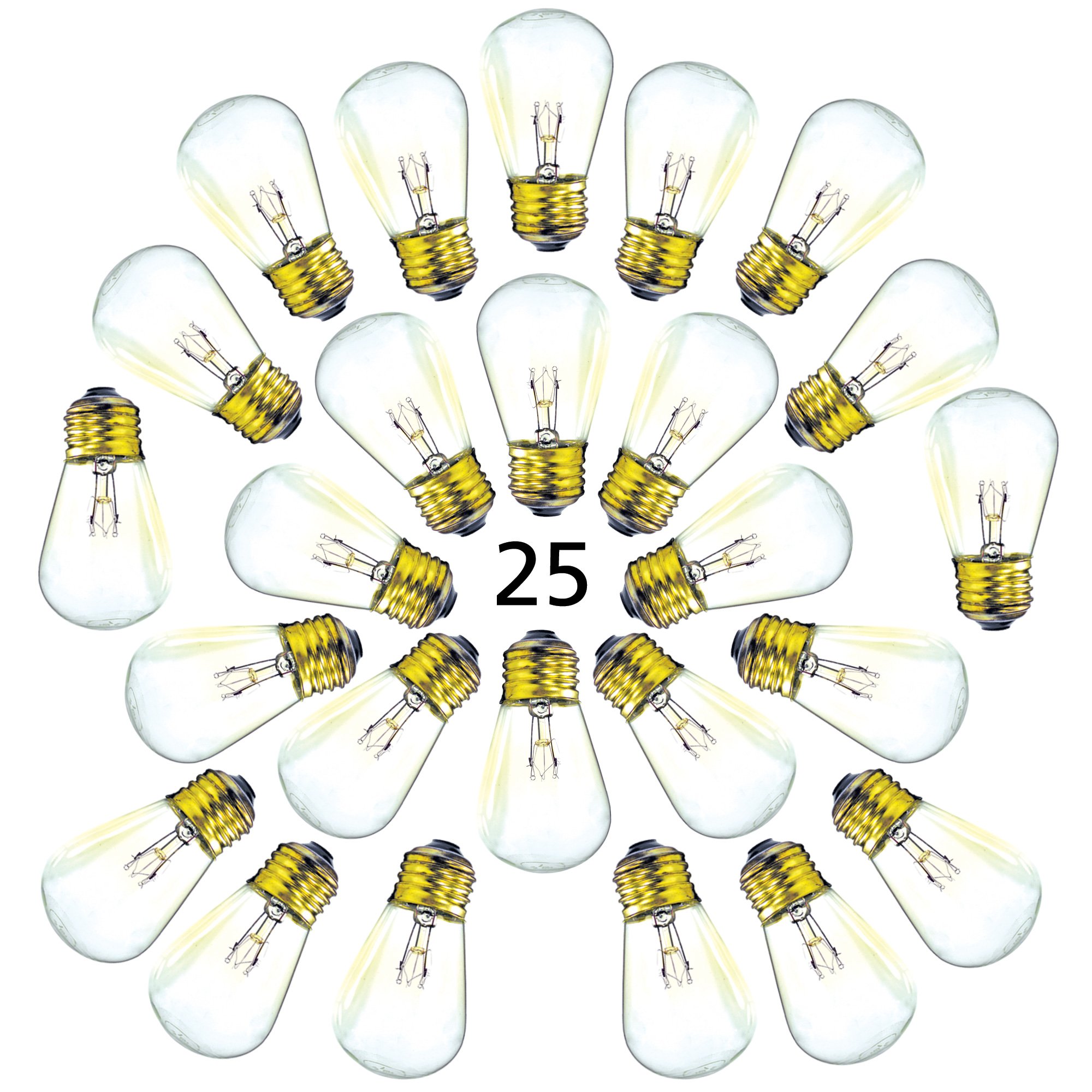 Algopix Similar Product 11 - Fulton Illuminations S14 Replacement