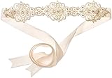 Algopix Similar Product 6 - Twigs  Honey Womens Beaded Lace Ivory