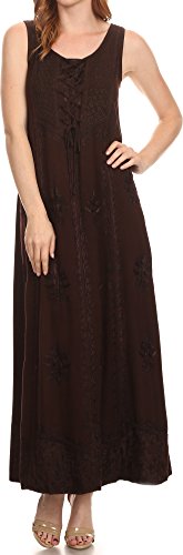 Algopix Similar Product 17 - Sakkas 15229 Stella Long Tank Top