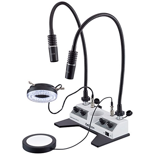 Algopix Similar Product 8 - AmScope LED Illuminator Set with