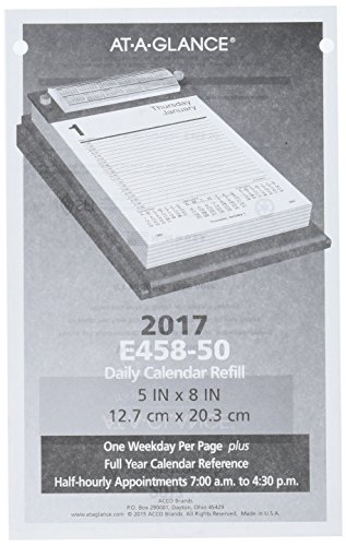 Algopix Similar Product 13 - ATAGLANCE Daily Desk Calendar Refill