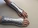 Algopix Similar Product 2 - Frost Silver Mid-Arm Scalemail Gauntlets