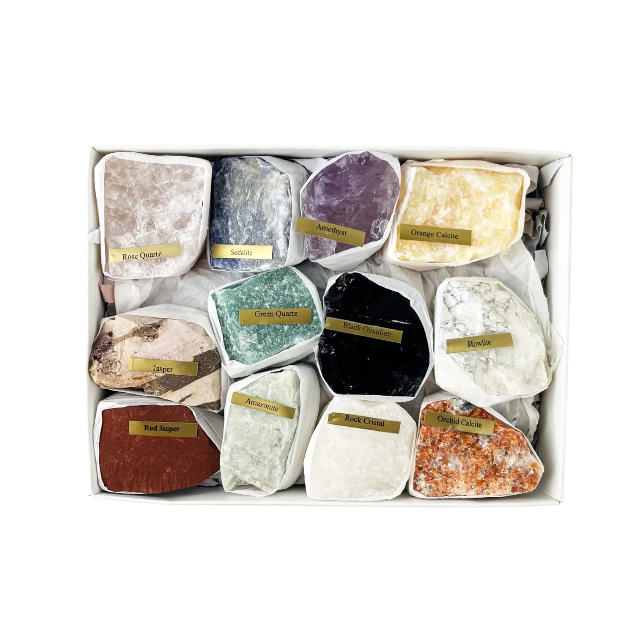 Algopix Similar Product 8 - Natural Gemstone Mix 152 lbs Full Box