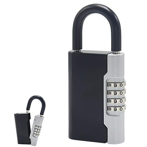 Algopix Similar Product 19 - Key Safe Box Portable Combination