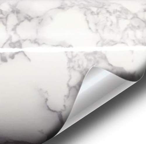 Algopix Similar Product 5 - VViViD XPO White Grey Marble Gloss