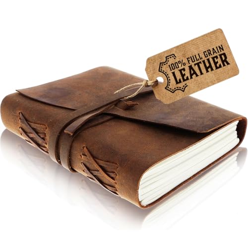 Algopix Similar Product 19 - moonster Leather Journal Writing