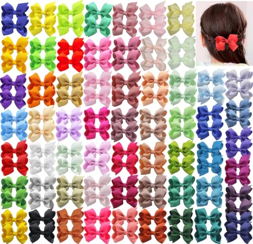 Algopix Similar Product 15 - QingHan 20pcs 5 inch Hair Bows For