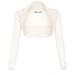 Algopix Similar Product 5 - Womens Sheer Mesh Chiffon Bolero Shrug