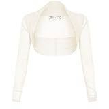 Algopix Similar Product 12 - Womens Sheer Mesh Chiffon Bolero Shrug