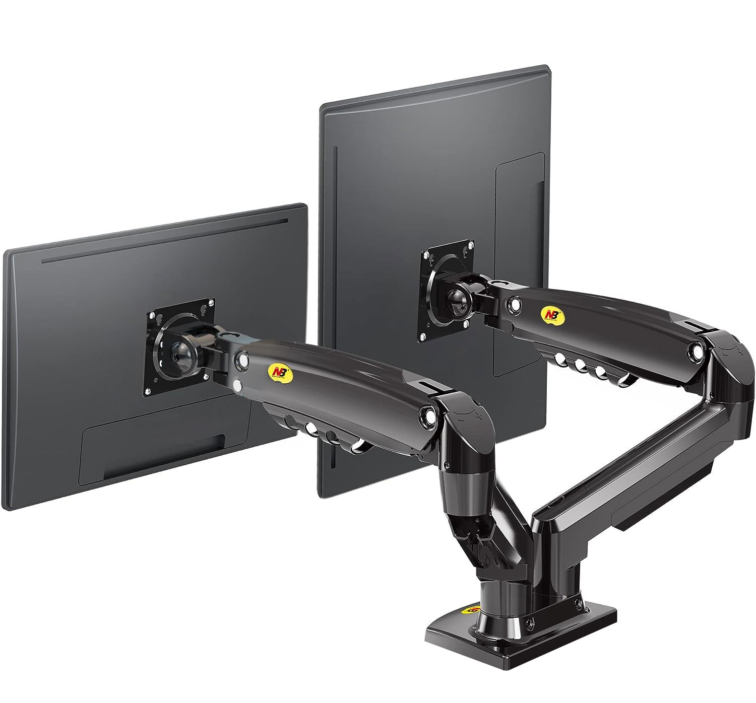 Algopix Similar Product 15 - NB North Bayou Dual Monitor Desk Mount