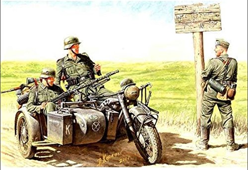 Algopix Similar Product 11 - GERMAN MOTORCYCLISTS ON BMW R75 135