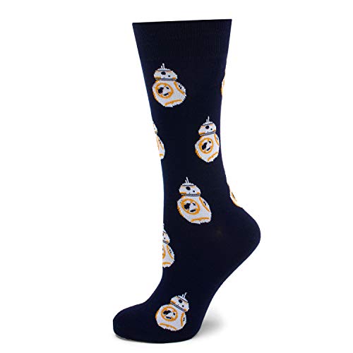 Algopix Similar Product 1 - Star Wars BB8 Navy Dress Socks Shoe