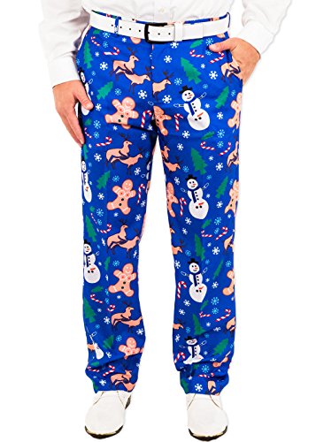 Algopix Similar Product 7 - Mens Holiday Naughty Christmas Suit