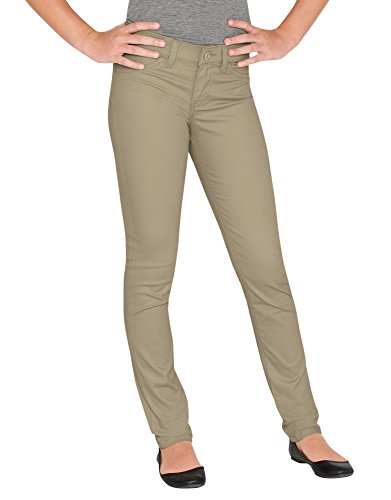 Algopix Similar Product 15 - Dickies Big Girls Super Skinny Stretch