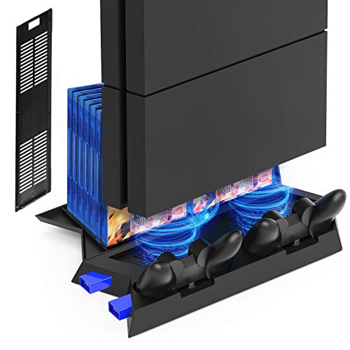 Algopix Similar Product 9 - Kootek Vertical Stand for PS4 Slim 