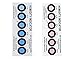 Algopix Similar Product 2 - Dry  Dry Humidity Indicator Cards 50